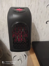 Мини обогреватель портативный 400W Handy Heater с пультом, таймер, электрический тепловентилятор, дуйчик в розетку фото от покупателей 19