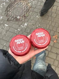 Матова паста для стилізації волосся Nishman Hair Texturizing Mess UP M3 100 мл фото от покупателей 3