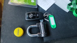 Замок навесной Protect 50 х 35 мм открытый (амбарный) 3 ключа Серый (PR65983)