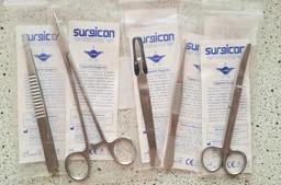 Ножницы хирургические Surgicon 14.5 см тупые изогнутые (2000988953280)