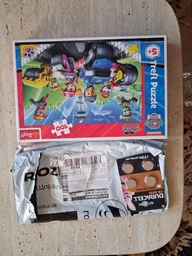 Набір Duracell Basic AA Батарейки алкалінові 1.5V LR6 24 шт + Trefl Пазли "100" Paw Patrol (9780201379327) фото від покупців 1