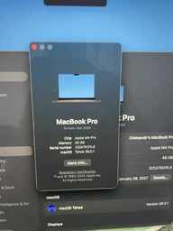 Ноутбук Apple MacBook Pro 16" M4 Pro 48/1TB 2024 (Z1FT002LF) Space Black фото от покупателей 1