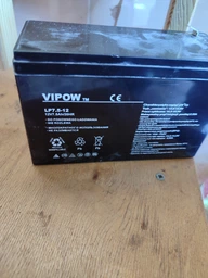 Акумуляторна батарея гелієвий Vipow 12V-7.5Ah (LP7.5-12)