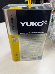 Масло YUKO SUPER SYNTHETIC C3 5W-30 SAE API SN/CF 4л канистра фото от покупателей 1