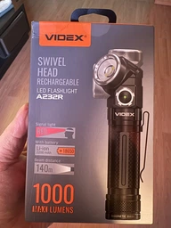 Портативний світлодіодний ліхтарик VIDEX VLF-A232R 1000Lm 5000K фото від покупців 5
