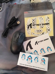 Беспроводная ATTACK SHARK X3 Черная Игровая Мышь PAW3395 для ПК Радиоканал / Bluetooth фото от покупателей 16