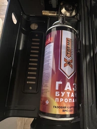 Баллон газовый 1-разовый с цанговым соединением (быстрым) 227g/392ml. (E417) VIROK (44V152) фото от покупателей 1