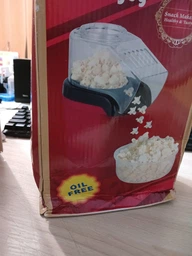 Апарат для приготування попкорну Minijoy Popcorn Machine 1200Вт червоний