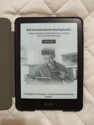 Чохол для електронної книги для Amazon Kindle Paperwhite 12th Gen. 2024 Black фото від покупців 7