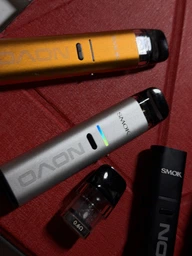 Под система Smok Novo Eco Black многоразовая электронка до 30 Вт вейп 1000 мАч смок ново эко черный