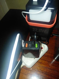 Сетевое зарядное устройство PD 65W быстрая зарядка Quick Charge 3.0 USB Type-C блок швидкої зарядки для Apple iPhone iPad Samsung Xiaomi юсб адаптер питания для айфона телефона планшета Чорный LEXEGO F102-B фото от покупателей 2