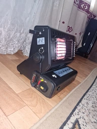 2в1 - Обігрівач газовий + плита, пальник Tradis, чорний фото від покупців 5