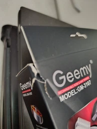 Триммер для носа ушей и бороды 3 в 1 Geemy GM-3107 аккумуляторный 3 Вт зарядка от сети 220 В Silver