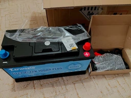 Аккумулятор LifePo4 100Ah 12V 1280Wh KEPWORTH с Bluetooth для ИБП ( Литий железо фосфатный ) BMS (AKBK04)