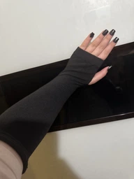 Мітенки щільні Чорні One Size