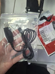 Кабель для роутера от повербанка с преобразователем на 12V, DC 2.1x5.5mm, USB 5V->12V, 1м Черный фото от покупателей 10