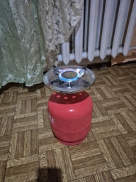 Газовий туристичний балон 8л кемпінг у комплекті з пальником фото від покупців 2