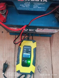 Зарядное устройство для автомобильного аккумулятора 12V 5A 4-100 А-ч 75Вт (1220MANVRTRC2) TIN66 фото от покупателей 2