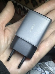 Мережевий зарядний пристрій Baseus Compact Charger 2U 10.5W EU White (CCXJ010202) фото от покупателей 2