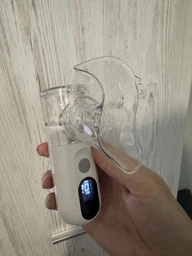 Ингалятор небулайзер Nebulizer Mesh Atomizer для детей и взрослых для дыхательной терапии портативный от сухого кашля насморка боли в горле для астматиков фото от покупателей 17