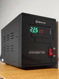 Стабилизатор REAL-EL Stab Energy-1000 Black фото от покупателей 1