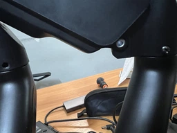 Настольное крепление для двух мониторов OfficePro MA412B с пружиной 17-32" 2-9 кг Black фото от покупателей 6