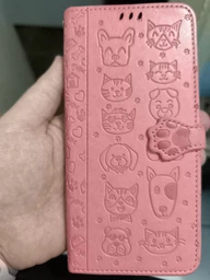 Чохол Embossed Cat and Dog для Xiaomi Redmi Note 13 Pro Plus 5G книжка шкіра PU з візитницею м'ятний