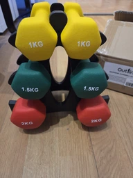 Zestaw hantli Outliner 9 kg (4772013287247) Zdjęcie od kupującego 1