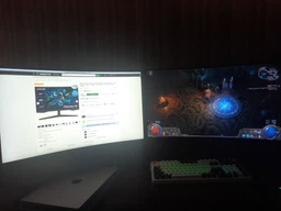 Монитор 27" Samsung Odyssey G5 S27CG550 Black (LS27CG550EIXUA) -- QHD 2K / VA 1000R / 165Hz / 1ms(MPRT) / HDR10 / FreeSync Premium / Low Input Lag / Black Equalizer фото от покупателей 1