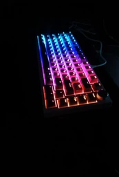 Клавиатура механическая проводная GamePro MK160B Hot-Swap Red Swich 75% RGB Black фото от покупателей 12