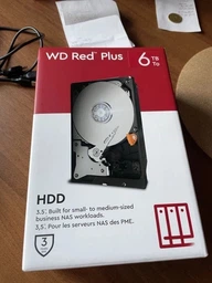 Накопичувач HDD SATA 6.0TB WD Red Plus 5400rpm 256MB (WD60EFPX) фото от покупателей 1