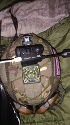 Экшн камера RunCam 4K Helmet Cam с WiFi на тактический военный шлем + карта памяти 64Gb