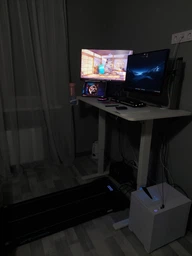 Стіл з електро-регулюванням висоти 120 X 60 см Flexi Desk White 027898