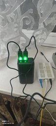 Кабель питания для роутера от павербанка с преобразователем напряжения 5V-12V USB - DC 5.5X2.1 1A, 1M Черный фото от покупателей 6