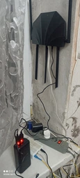 Кабель питания для роутера от павербанка с преобразователем напряжения 5V-12V USB - DC 5.5X2.1 1A, 1M Черный фото от покупателей 5