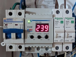 Реле контролю напруги Новатек РН-140Т з термозахистом40А 220В (NTRN140T3)