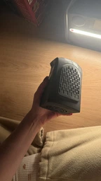Мини обогреватель портативный 400W Handy Heater с пультом, таймер, электрический тепловентилятор, дуйчик в розетку фото от покупателей 11