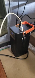 Павербанк 50000 mAh с быстрой зарядкой KPG POWER BANK Soonest Fast Charging пауэрбанк, павер банк, умб, powerbank Fast Type-C In /Out: 4 USB 5V/2A повербанк для роутера 50000, Черный фото от покупателей 3