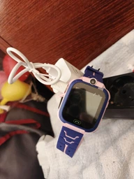 Смарт-годинник KID Watch Дитячі Розумні годинник GPS з вологозахист IP67 Сині з блакитним