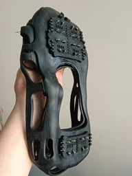 Льодоходи-льодоступи (антиковзні накладки на взуття) Sturm Mil-Tec BOOT SPIKES OVERSHOE Black 35-39 (12923002)