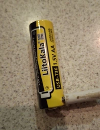 Акумулятор LiitoKala USB T36 (AA) / 2400 mAh / 3600 mWh / Type-C Original фото від покупців 1