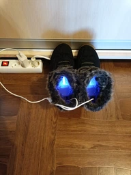 Сушарка для взуття з ультрафіолетом від мережі 220V антибактеріальна BRS Синій фото від покупців 3
