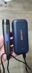 УМБ на сменных аккумуляторах (корпус) DLG-C2 Black, 2x18650, LED, USB-C 5V/2.1A, Box (Power Bank Case)