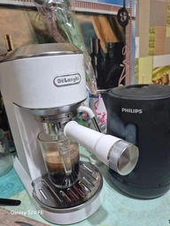 Кофеварка рожковая Delonghi Dedica Duo EC890.GR фото от покупателей 4