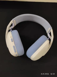 Навушники Logitech G435 LIGHTSPEED Wireless Gaming Headset — White (981-001074) фото від покупців 3