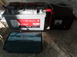 Інвертор 12V в 220V для котла чиста синусоїда MEAN WELL потужність 450Вт пускова 900Вт