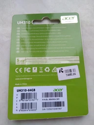 Флеш память USB Acer UM310 256GB USB 3.2 Gen 1 Silver (BL.9BWWA.583)