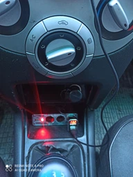 Разветвитель прикур. 3 вых. 5А, 60Вт, 1 USB 0.5А, провод 0,50м, Евро