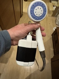 Портативний похідний душ Акумуляторний від USB Компактний туристичний душ із насосом для дачі або природи