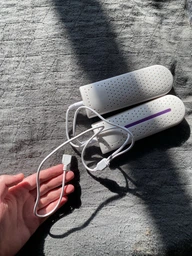 Сушилка для обуви электрическая Shoes dryer с ультрафиолетом, электросушка для сушки обуви (белая) фото от покупателей 3